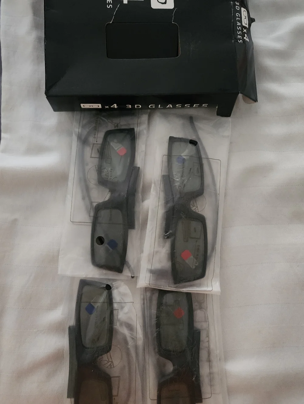 Samsung 3D Glasses Pack (Black) - x4